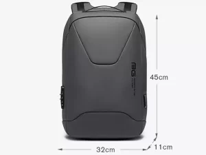 کوله لپ تاپ حرفه‌ای ضد آب و ضد سرقت  USB دار بنج مدل BG-22188 مناسب برای لپ تاپ 15.6 اینچی