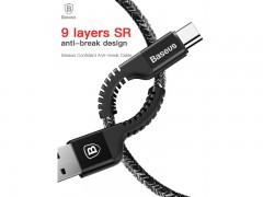 کابل شارژ و انتقال داده USB TYPE-C بیسوس سری Confidant Anti-break مدل CATZJ-A01