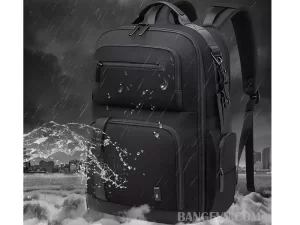 کوله پشتی ضد آب مسافرتی لپ تاپ بنج مدل BANGE BG-G61 Large Capacity Shoulders Waterproof Travel Backpack