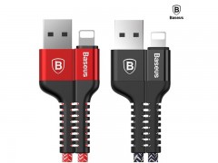کابل شارژ و انتقال داده USB to Lightning بیسوس مدل Confidant Anti-break بطول 1.5 متر
