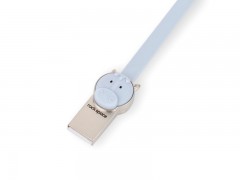 کابل شارژ و انتقال داده USB to Micro USB راک طرح اسب مدل RCB0529