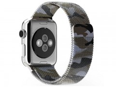 بند فلزي میلانس ارتشی اپل واچ 42 ميلي متري  مدل Fashion Watchband