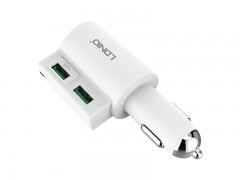 شارژر فندکی الدینیو مدل CM10 با کابل MicroUSB