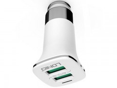 شارژر فندکی الدینیو مدل C301 با کابل MicroUSB