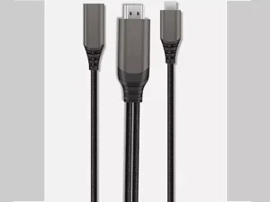 کابل تبدیل Type-C به HDMI پرودو مدل X10 به طول 2 متر
