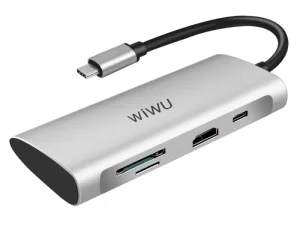 هاب تایپ سی 7 پورت ویوو مدل Alpha 731HP