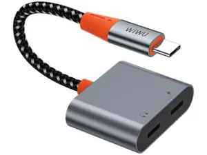 مبدل تایپ سی به تایپ سی صدا و پورت شارژ ویوو مدل LT11