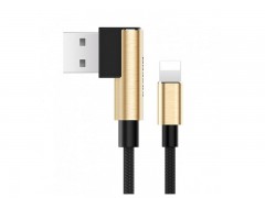 کابل شارژ و انتقال داده لایتنینگ بیسوس مدل Yart Elbow Type  بطول 1.5 متر