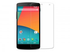 محافظ صفحه نمایش شیشه ای مدل Tempered مناسب برای گوشی موبایل ال جیnexus 5
