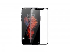محافظ صفحه نمایش شیشه ای بیسوس مدل Silk Screen Tempered Glass Film مناسب برای گوشی موبایل آیفون X