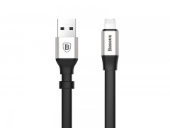 کابل تبدیل ۲ کاره USB به لایتنینگ و MicroUSB بیسوس مدل Two In One به طول 0.23 متر
