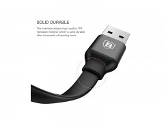 کابل تبدیل ۲ کاره USB به لایتنینگ و MicroUSB بیسوس مدل Two In One به طول 0.23 متر