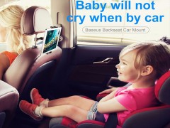 پایه نگهدارنده گوشی موبایل و تبلت صندلی عقب خودرو بیسوس مدل Backseat Car Mount