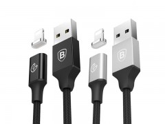 كابل مگنتی لایتنینگ بیسوس مدل New Insnap Series  بطول 1.2 متر