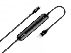 کابل شارژ لایتنینگ و پاور بانک 2500 میلی آمپر بیسوس مدل  Energy 2 in 1 Power Bank Cable بطول 1.2 متر