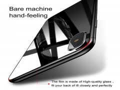 محافظ صفحه نمایش شیشه ای پشت و رو بیسوس آیفون X  مدل Glass Film Set
