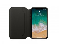 کیف چرمی مدل Folio مناسب برای آیفون x