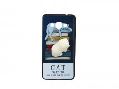 کاور طرح گربه2 نرمالو مناسب برای گوشی سامسونگ j3 pro