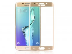 محافظ صفحه نمایش شیشه ای تمپرد مدل Full Cover مناسب برای گوشی موبایل سامسونگ Galaxy S7 Edge