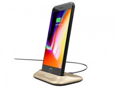 داک شارژ و پایه نگه دارنده رومیزی بیسوس مدل Little Volcano Desktop Charging Station