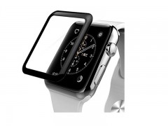 محافظ صفحه نمایش شیشه ای مدل Tempered Glass 3D مناسب اپل واچ سایز 38  میلی متر