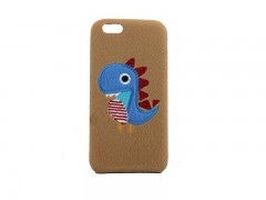 کاور زمستانی طرح دایناسور گلدوزی شده مناسب برای گوشی موبایل آیفون 6/6S
