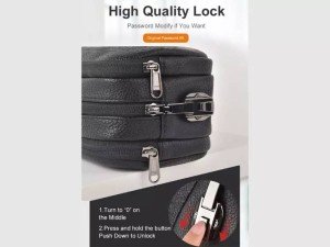 کیف لوازم جانبی دارای قفل رمزدار ویوو مدل Anti-Theft Salem Pouch