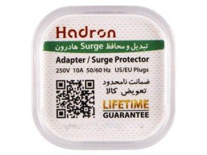 مبدل و محافظ برق هادرون مدل HTH-A08 Surge Protector And Adaptor