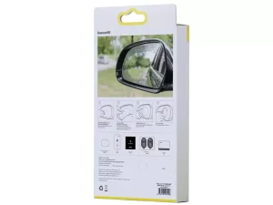 برچسب ضد آب آینه خودرو بیسوس مدل Raincoat Car Mirror SGFY-A02 (پک دوتایی)