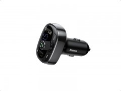 شارژر فندکی و پخش کننده بلوتوث بیسوس مدل T Type Bluetooth MP3 Charger