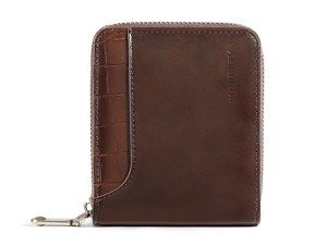 کیف پول مردانه کوچک زیپ دار سانی ستی SUNICETY S3123 men's PU short business zipper wallet