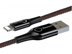 کابل تبدیل USB به Lightning بیسوس مدل C-Shaped به طول 1 متر