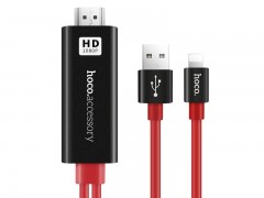 کابل تبدیل HDMI به USB و لایتنینگ هوکو مدل UA4 طول 2 متر