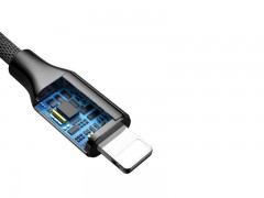 کابل تبدیل USB-C به لایتنینگ بیسوس مدل Yiven