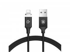 کابل تبدیل USB به لایتنینگ بیسوس مدل New Insnap Magnetic بطول 1.2 متر