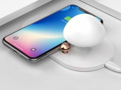 شارژر بی سیم بیسوس مدل Mushroom Lamp