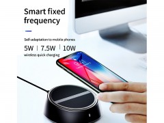 شارژر وایرلس و هاب 3 پورت بیسوس  Star 2 In 1 Desktop Wireless Charger