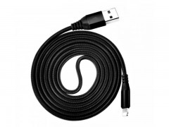 کابل قرقره ای تبدیل USB به  لایتنینگ بیسوس مدل Black Cable