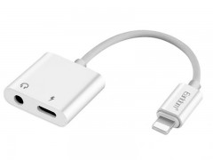 مبدل لایتنینگ به جک 3.5mm صدا و شارژر ارلدام مدل ET-OT16