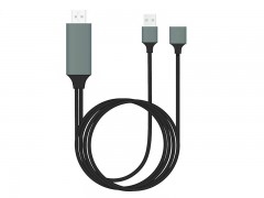 کابل تبدیل USB به HDMI مدل 3in1 HDTV