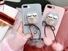 کاور جغد نگین دار مناسب برای گوشی آیفون 7 plus