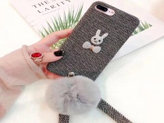 کاور گربه نگین دار پارچه ایی مناسب برای گوشی آیفون 6