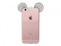 کاور ژله ای نگین دار طرح میکی ماوس مناسب برای گوشی موبایل اپل آیفون 7/8