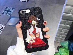 کاور مدل گلدوزی توری مناسب برای گوشی آیفون 6