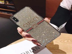 کاور مدل  GUCCI نگین دار مناسب برای گوشی موبایل آیفونX
