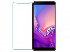 محافظ صفحه نمايش شيشه ای مدل Tempered مناسب برای گوشی موبايل سامسونگ J4 Plus 2018