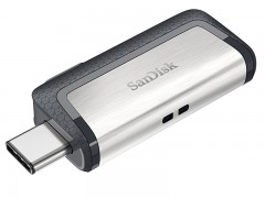 فلش مموری سن دیسک مدل Ultra Dual Drive USB3.1 Type-C ظرفیت 16 گیگابایت