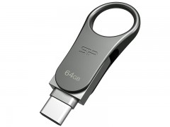 فلش مموری سیلیکون پاور مدل Mobile C80 ظرفیت 64 گیگابایت