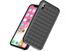 کاور طرح حصیری بیسوس مدل BV Weaving Case مناسب برای گوشی موبایل آیفون X