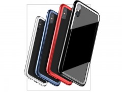 بامپر بیسوس مدل Hard And Soft Border مناسب برای گوشی موبایل آیفون X